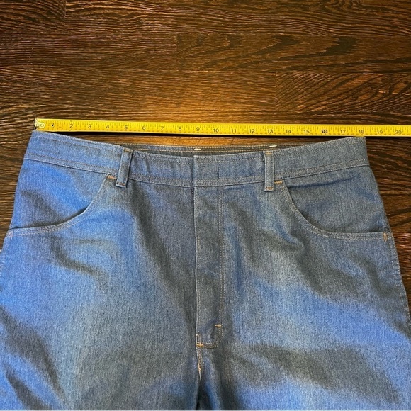 Men’s | Vintage Wrangler Buttonless Straight Jeans | Size 38x32 - Picture 7 of 9